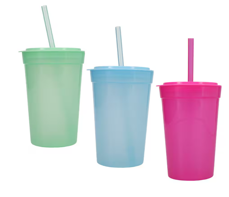 Straw Cup - Colour Changing