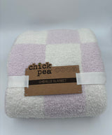 Baby Blanket - Checkered Chenille