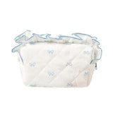 Cosmetic Case - Bows with Ruffles