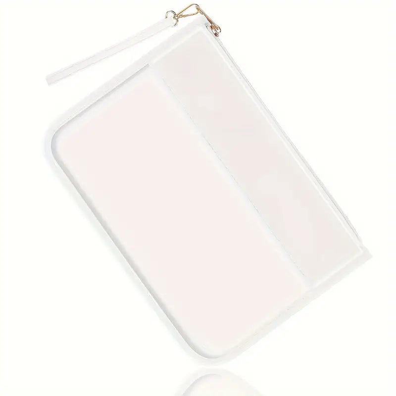 Zip Clear Pouch (PATCHES OPTIONAL)