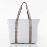 Tote Bag - Modern Canvas with Nylon Strap